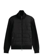 Dc Mixed Media Jacket Black Tommy Hilfiger