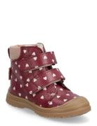 Boots - Flat - With Velcro Red ANGULUS