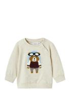 Nbmkiddy Ls Sweat Unb Cream Name It