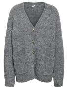 Nmdolly L/S Knit Cardigan Fwd Noos Grey NOISY MAY