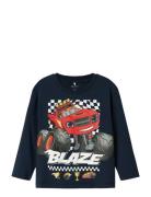 Nmmaman Blaze Ls Nreg Top Vde Navy Name It