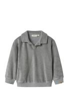 Nmmlamik Ls Loose Sweat Lil Grey Lil'Atelier