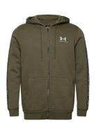 Ua Icon Fleece Fz Taping Green Under Armour