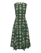 2429 Checkered Cady, Sleeveless Gat Green STINE GOYA