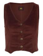 Fitted Vest Brown Lee Jeans