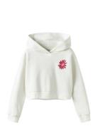 Nkfkory Ls Crop Boxy Swe Wh Bru Ps Noos White Name It