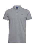 Original Pique Ss Rugger Grey GANT