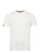 Essential Logo Emb Tee Cream Superdry