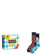 2-Pack Wurst And Beer Socks Gift Set Blue Happy Socks