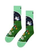 Pegasus Land Sock Green Happy Socks