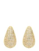 Corinne Crystal Small Earring Gold By Jolima