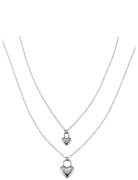 Heart Locker Necklace Silver By Jolima