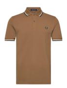 Twin Tipped Fp Shirt Brown Fred Perry