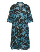 Kckerry Ami Dress Blue Kaffe Curve