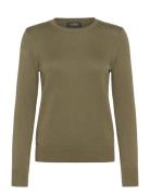 Cotton-Blend Sweater Green Lauren Ralph Lauren