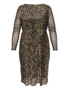 Carforest Life Ls Boatneck Blk Dress Jrs Patterned ONLY Carmakoma