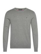 Core Essential Cotton Crew Neck Grey Tommy Hilfiger