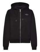 Monologo French Terry Fz Bf Hood Black Calvin Klein Jeans