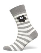 Kasvaa Tasaraita Unikko Grey Marimekko