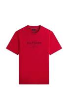 Hilfiger Stack Graphic Tee Red Tommy Hilfiger