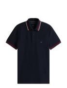 Cuff Interest Slim Fit Polo Navy Tommy Hilfiger