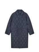 Light Ripstop Clava Coat Navy Mads Nørgaard