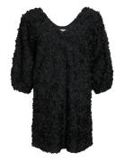 Virosie 3/4 V-Neck Short Dress/Dc Brown Vila