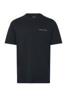 Script T-Shirt Navy Lyle & Scott