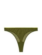 Mesh Thong Green Understatement Underwear