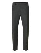 Slhslim-Theo Lano Pinstriped Trs Grey Selected