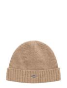 Unisex. Shield Wool Beanie Beige GANT