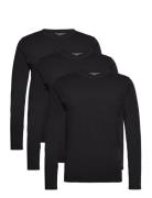 3P Ls Tee Black Tommy Hilfiger