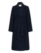 Kafanny Long Coat Navy Kaffe