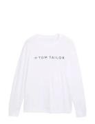 Printed Longsleeve White Tom Tailor