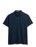 Essential Jersey Polo Navy Superdry