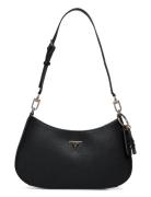 Noelle Ii Top Zip Shoulder Bag Black GUESS