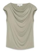 Rwbiarritz Ss Waterfall T-Shirt Khaki Rosemunde
