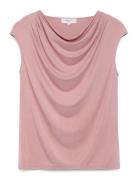 Rwbiarritz Ss Waterfall T-Shirt Pink Rosemunde