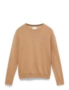 Classic Cotton C-Neck Beige GANT
