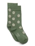 Minipop® Bamboo Motif Socks Green Minipop