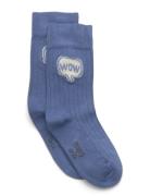 Minipop® Bamboo Icon Sock Blue Minipop