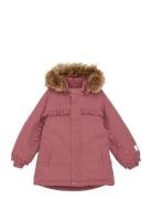 Snow Jacket W. Fur Pink Minymo