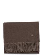 Double Face Scarf Brown Morris