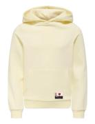 Kognoomi-Vinta Label Ls Hood Cs Swt Noos Cream Kids Only