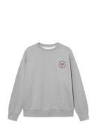 Wwnoel Aa Seal Print Grey WOOD WOOD