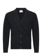 Lambswool Button Cardigan Grey Lindbergh