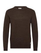 Lambswool O-Neck Knit Brown Lindbergh