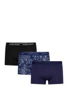 Cotton Stretch Trunk 3P Navy Björn Borg