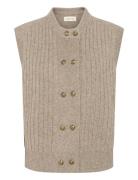 Creroka Knit Slipover Beige Cream