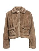 Objklara L/S Re Jacket 140 Brown Object